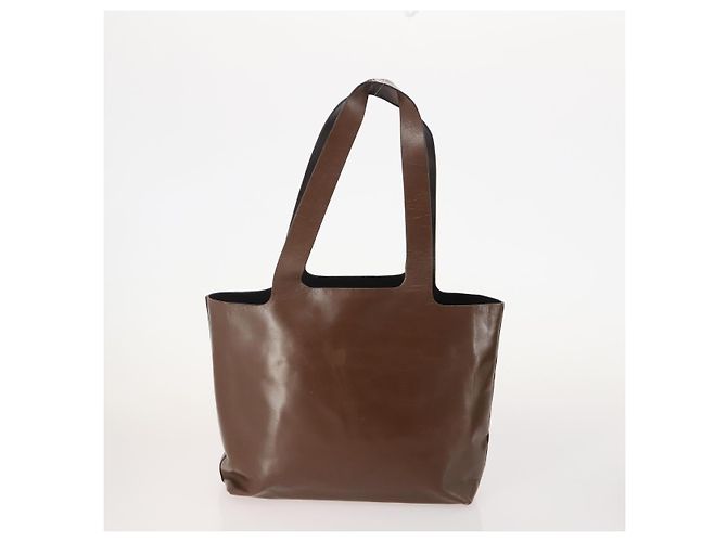 GIVENCHY Gucci Fendi Prada Tasche 4er Set PVC Leder Braun Beige schwarz Auth 180241 - Ansicht 3