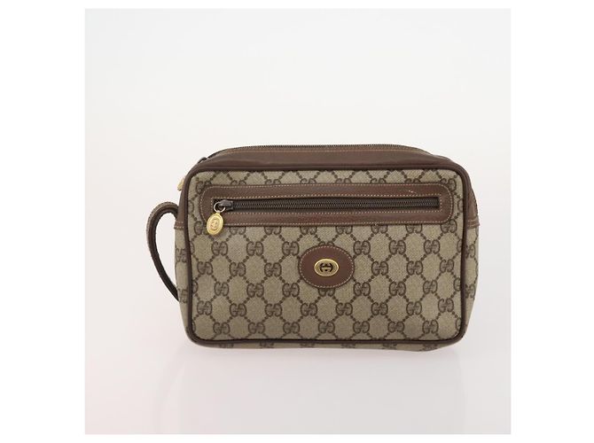 GIVENCHY Gucci Fendi Prada Tasche 4er Set PVC Leder Braun Beige schwarz Auth 180241 - Ansicht 8