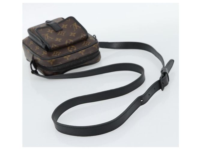 LOUIS VUITTON Macassar Christopher Wearable Wallet Bag M69404 LV Auth 186189V Monogramm - Ansicht 7