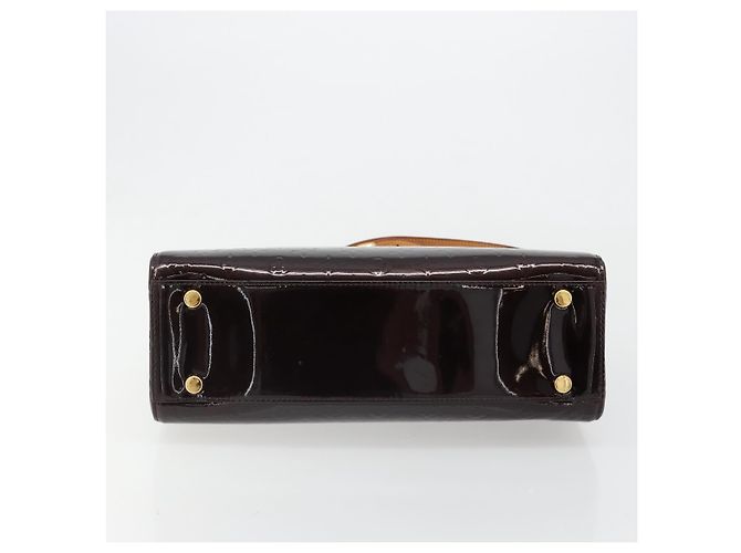 LOUIS VUITTON Monogram Vernis Blair GM Bag 2way Amarante M91616 LV Auth 185036 Bordò - vista 11