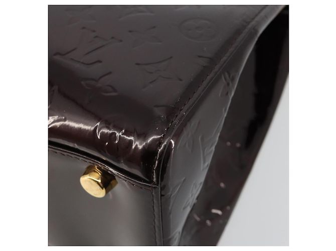 LOUIS VUITTON Monogram Vernis Blair GM Bag 2way Amarante M91616 LV Auth 185036 Bordò - vista 14