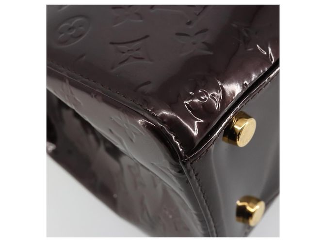 LOUIS VUITTON Monogram Vernis Blair GM Bag 2way Amarante M91616 LV Auth 185036 Bordò - vista 15