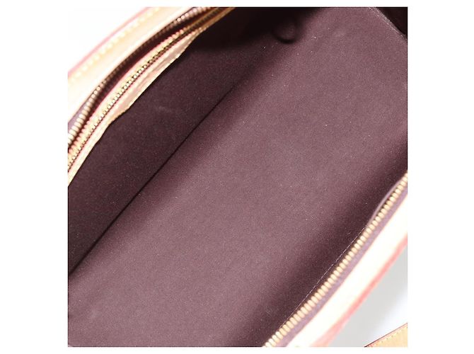 LOUIS VUITTON Monogram Vernis Blair GM Bag 2way Amarante M91616 LV Auth 185036 Bordò - vista 19