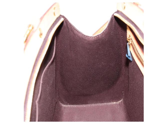 LOUIS VUITTON Monogram Vernis Blair GM Bag 2way Amarante M91616 LV Auth 185036 Bordò - vista 21