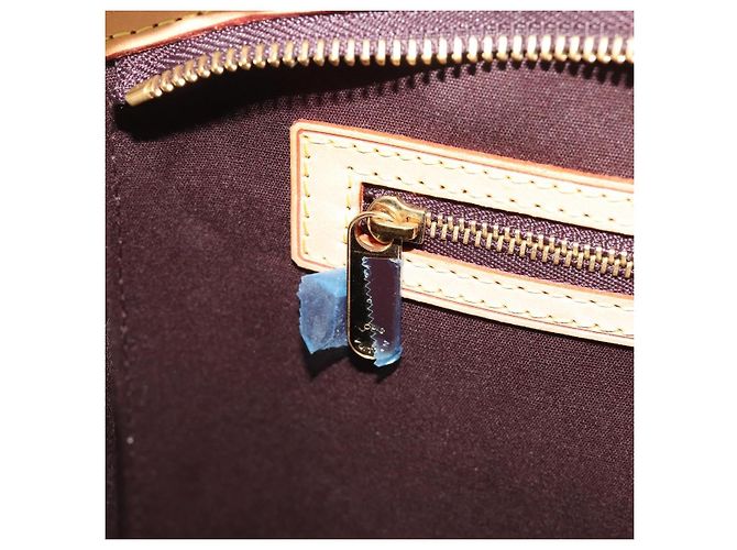 LOUIS VUITTON Monogram Vernis Blair GM Bag 2way Amarante M91616 LV Auth 185036 Bordò - vista 22