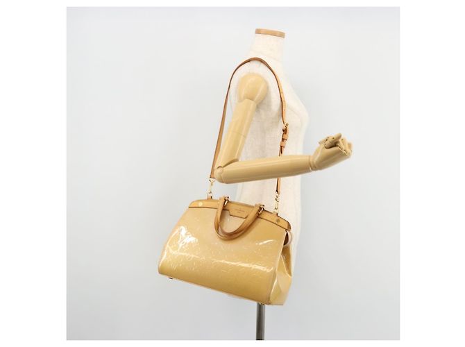 LOUIS VUITTON Borsa Vernis Blair MM 2way Rose Florentin M91621 Auth BA12384 Rosa - vista 27