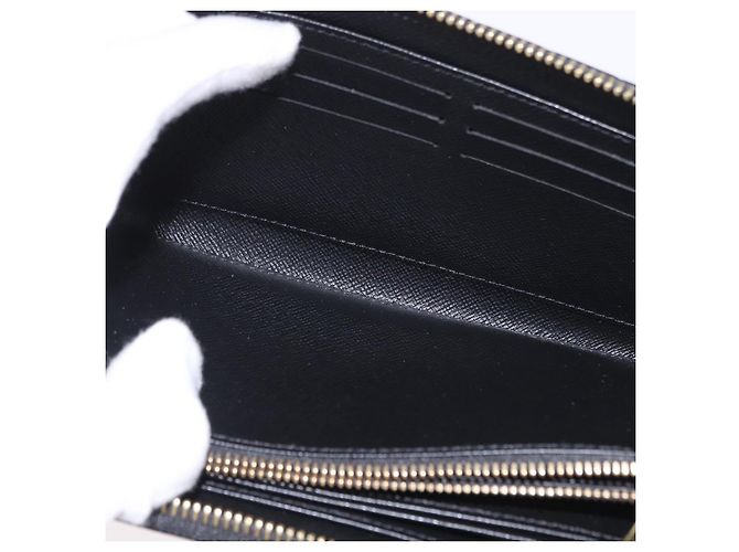 LOUIS VUITTON Epilase Zippy Wallet Long Wallet Blue Black M62268 LV Auth 191544M Nero - vista 19