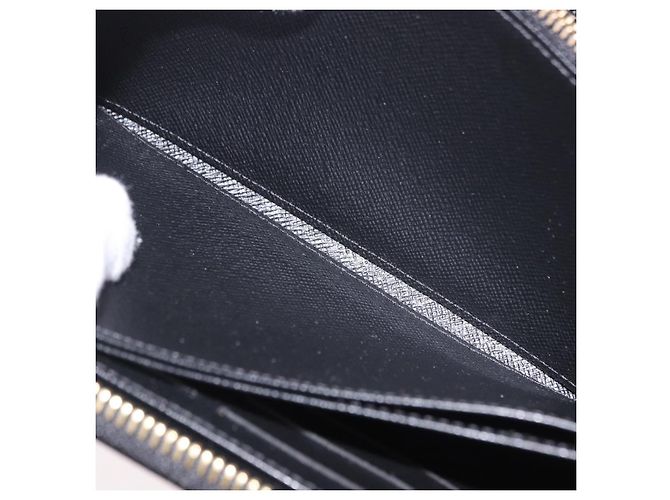 LOUIS VUITTON Epilase Zippy Wallet Long Wallet Blue Black M62268 LV Auth 191544M Nero - vista 21