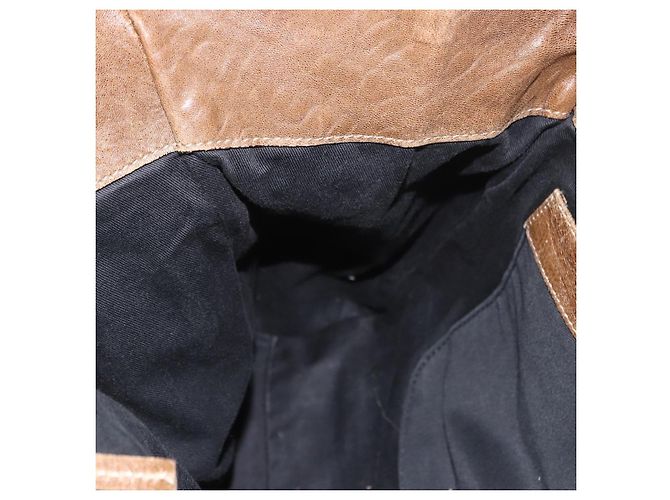 Chloé Borsa Chloe Paddington in pelle marrone oro Auth 190982 D'oro - vista 19