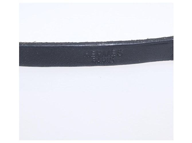 Hermès HERMES Appi 3 Armband Leder Schwarz Auth 187888 - Ansicht 10