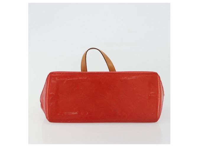 LOUIS VUITTON Monogram Vernis Reade PM Hand Bag Red Rouge M91088 LV Auth ep15057 Vermelho - vista 5