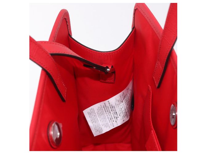 Borsa GUCCI Yuko Higuchi PVC 2way Rosso 630542 Auth 191602SM - vista 21