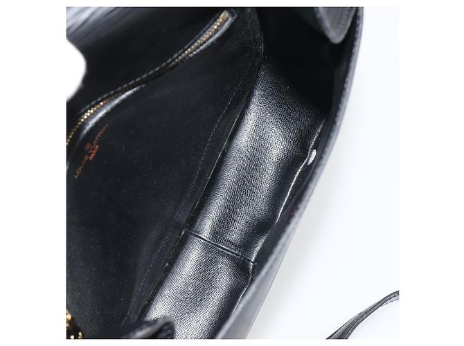 Borsa a Spalla LOUIS VUITTON Epi Saint Cloud GM Black Noir M52192 LV Auth ep15065A Nero - vista 10