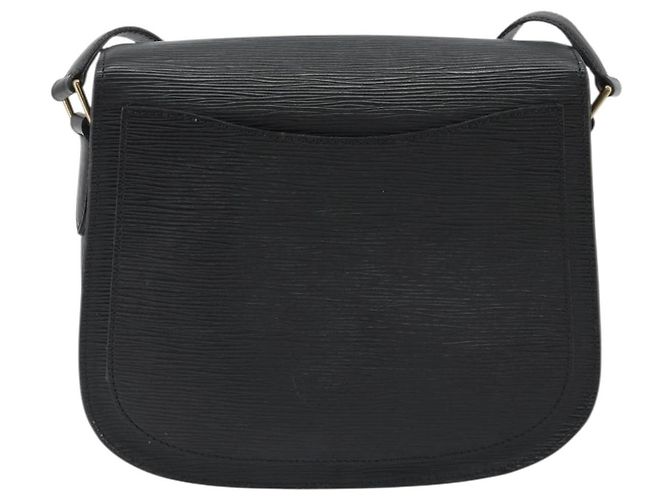 Borsa a Spalla LOUIS VUITTON Epi Saint Cloud GM Black Noir M52192 LV Auth ep15065A Nero - vista 2
