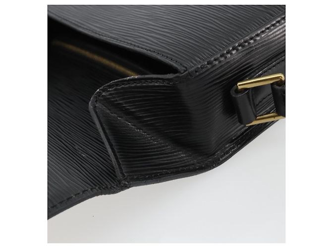 Borsa a Spalla LOUIS VUITTON Epi Saint Cloud GM Black Noir M52192 LV Auth ep15065A Nero - vista 20