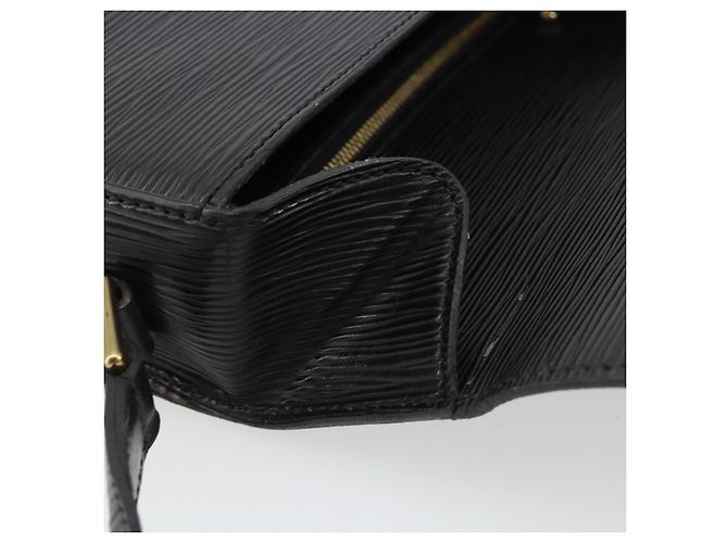 Borsa a Spalla LOUIS VUITTON Epi Saint Cloud GM Black Noir M52192 LV Auth ep15065A Nero - vista 21
