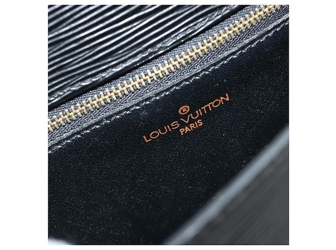 Borsa a Spalla LOUIS VUITTON Epi Saint Cloud GM Black Noir M52192 LV Auth ep15065A Nero - vista 22
