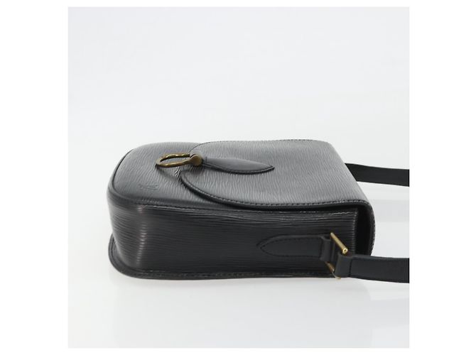 Borsa a Spalla LOUIS VUITTON Epi Saint Cloud GM Black Noir M52192 LV Auth ep15065A Nero - vista 3