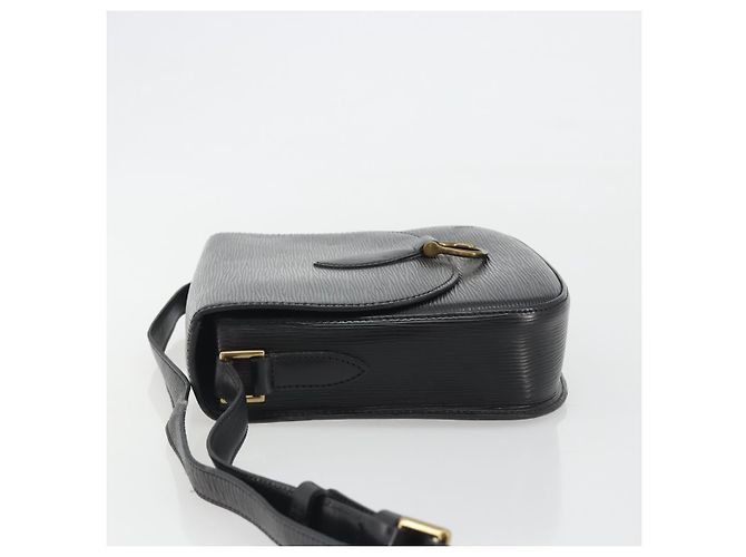 Borsa a Spalla LOUIS VUITTON Epi Saint Cloud GM Black Noir M52192 LV Auth ep15065A Nero - vista 4