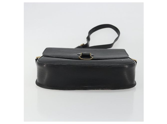 Borsa a Spalla LOUIS VUITTON Epi Saint Cloud GM Black Noir M52192 LV Auth ep15065A Nero - vista 5
