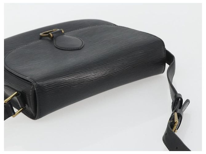 Borsa a Spalla LOUIS VUITTON Epi Saint Cloud GM Black Noir M52192 LV Auth ep15065A Nero - vista 6
