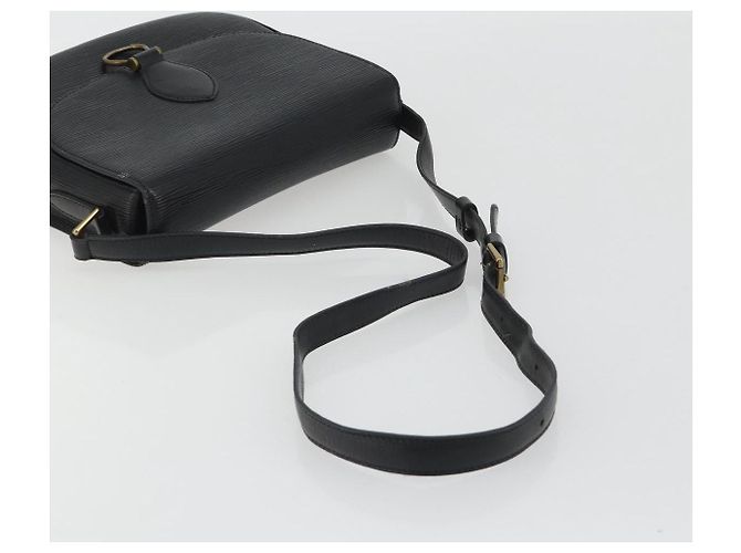 Borsa a Spalla LOUIS VUITTON Epi Saint Cloud GM Black Noir M52192 LV Auth ep15065A Nero - vista 7