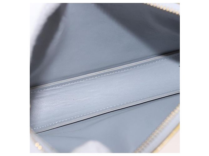 LOUIS VUITTON Monogram Vernis Lexington Accessory Pouch Gris M91056 Auth ka5139 - vista 11