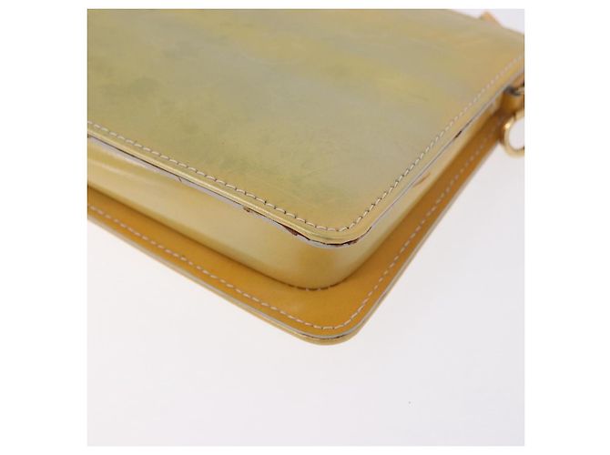 LOUIS VUITTON Monogram Vernis Lexington Accessory Pouch Gris M91056 Auth ka5139 - vista 16