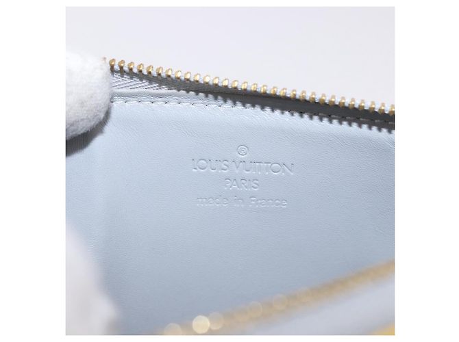 LOUIS VUITTON Monogram Vernis Lexington Accessory Pouch Gris M91056 Auth ka5139 - vista 17