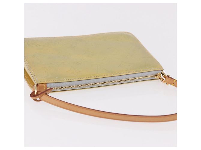 LOUIS VUITTON Monogram Vernis Lexington Accessory Pouch Gris M91056 Auth ka5139 - vista 6