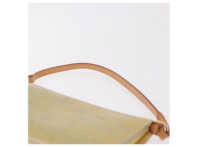 LOUIS VUITTON Monogram Vernis Lexington Accessory Pouch Gris M91056 Auth ka5139 - vista 8