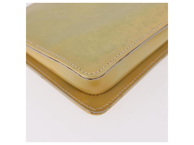 LOUIS VUITTON Monogram Vernis Lexington Accessory Pouch Gris M91056 Auth ka5139 - vista 9