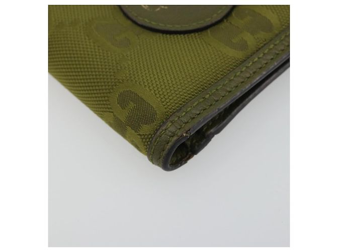 Portafoglio GUCCI GG Canvas Off The Grid Khaki 625574 Auth BA13855 Cachi - vista 14