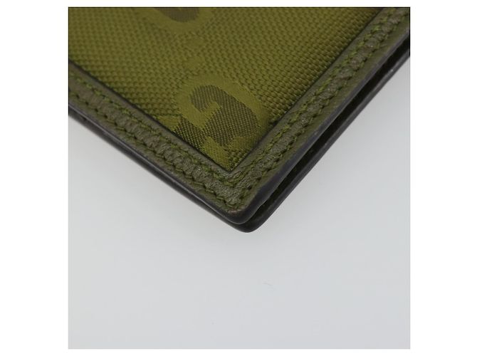 Portafoglio GUCCI GG Canvas Off The Grid Khaki 625574 Auth BA13855 Cachi - vista 16