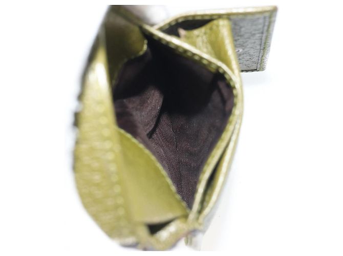 Portafoglio GUCCI GG Canvas Off The Grid Khaki 625574 Auth BA13855 Cachi - vista 24
