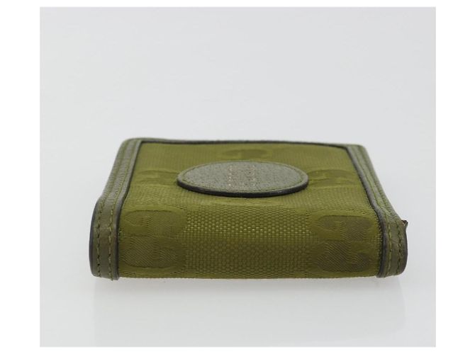 Portafoglio GUCCI GG Canvas Off The Grid Khaki 625574 Auth BA13855 Cachi - vista 4