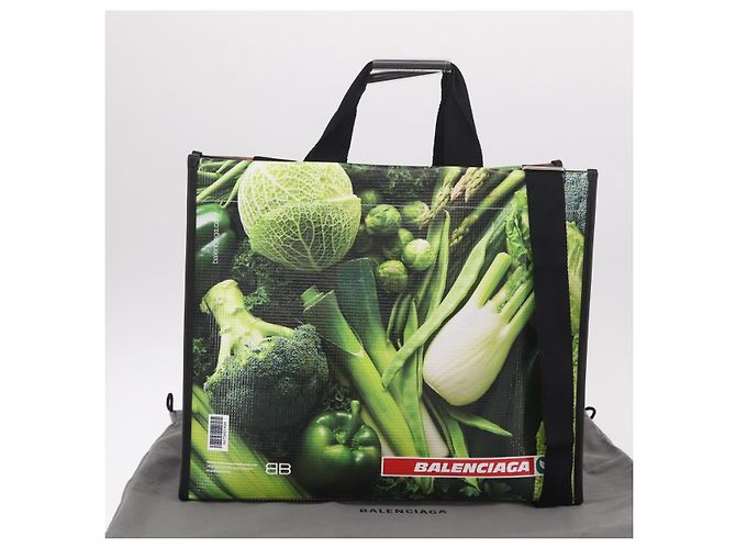 Borsa Tote BALENCIAGA Antwerp in pelle 2way Verde Argento 787982 Auth mr2691V - vista 12