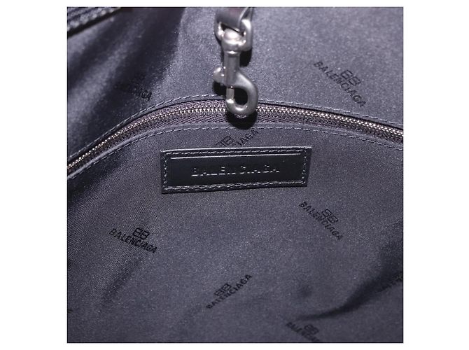 Borsa Tote BALENCIAGA Antwerp in pelle 2way Verde Argento 787982 Auth mr2691V - vista 19