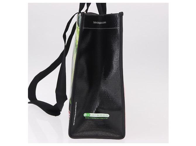 Borsa Tote BALENCIAGA Antwerp in pelle 2way Verde Argento 787982 Auth mr2691V - vista 3