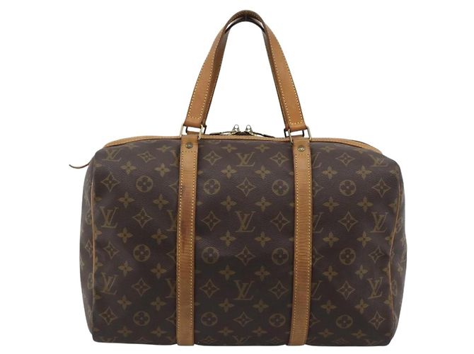 LOUIS VUITTON Monogram Sac Souple 35 Boston Bag M41626 LV Auth 190642 Monogramm - Ansicht 13