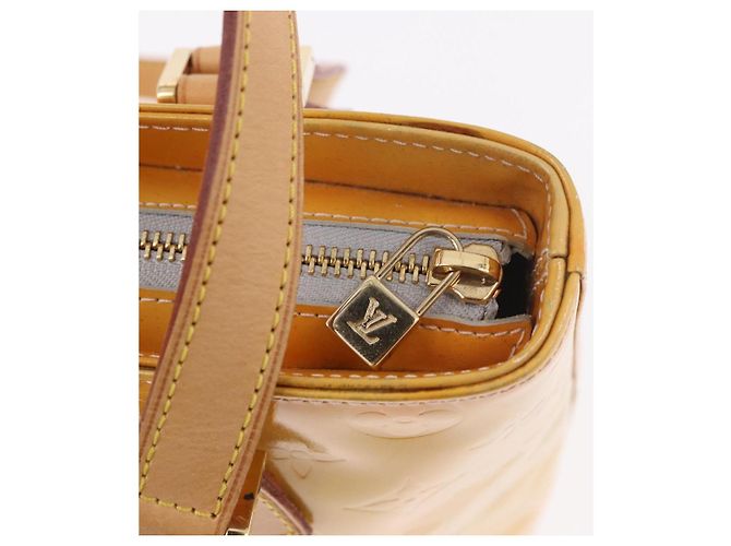 LOUIS VUITTON Borsa Monogram Vernis Houston Gris M91053 LV Auth ep15069 Grigio - vista 10