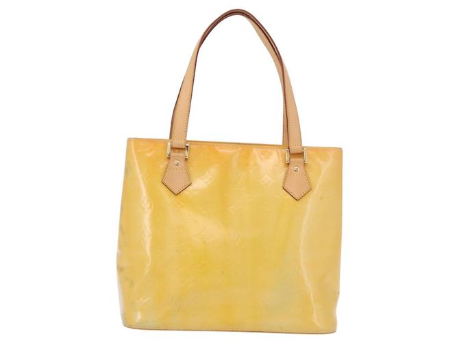 LOUIS VUITTON Borsa Monogram Vernis Houston Gris M91053 LV Auth ep15069 Grigio - vista 13