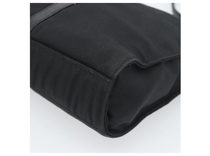 Borsa GUCCI Nylon Nero Argento 001 3734 Auth mr2639 - vista 16