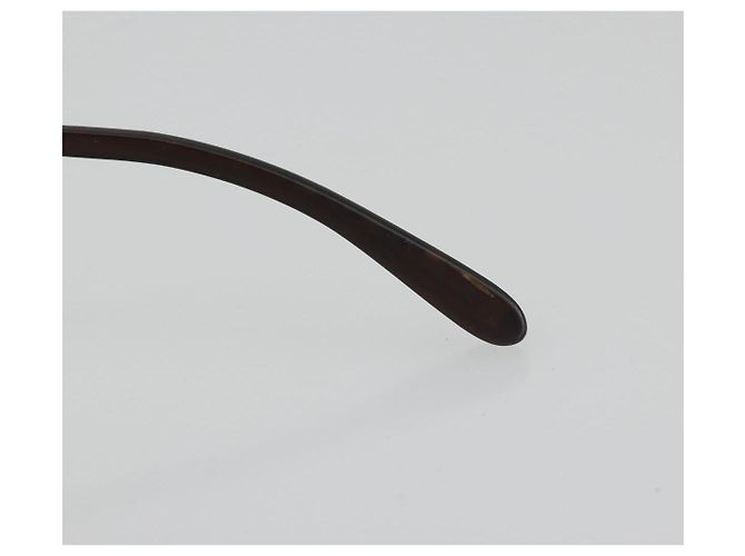 Céline Gafas de sol sin montura CELINE C Macadam Metal Marrón Oro Auth BA14022V Castaño Dorado - vista 17