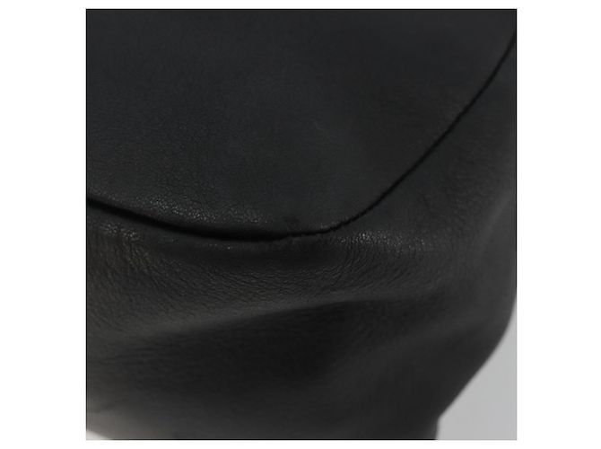 Borsa Salvatore Ferragamo Vala in Pelle Nera e Oro Auth BA13758 Nero D'oro - vista 15