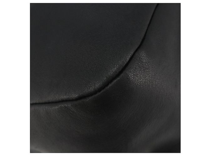 Borsa Salvatore Ferragamo Vala in Pelle Nera e Oro Auth BA13758 Nero D'oro - vista 16