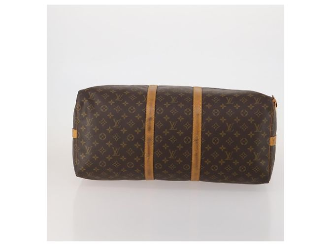 LOUIS VUITTON Monogram Keepall Bandouliere 60 Boston Bag M41412 LV Auth ep14932 Monogramma - vista 5
