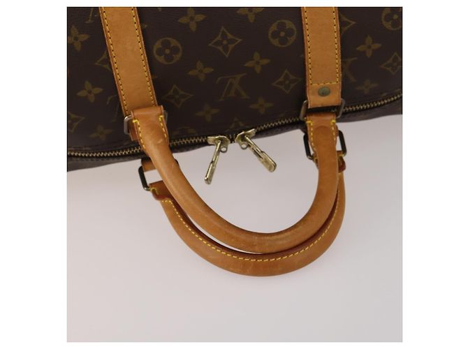 LOUIS VUITTON Monogram Keepall Bandouliere 60 Boston Bag M41412 LV Auth ep14932 Monogramma - vista 8