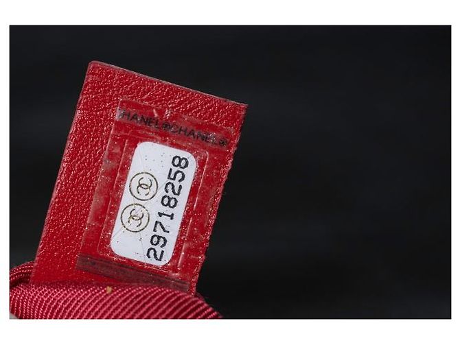 Chanel, Clutch con patta e logo a catena Nero D'oro - vista 10