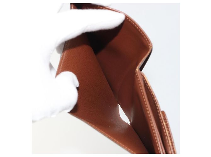 LOUIS VUITTON Monogram Porte Tresor Etui Papie Wallet M61202 LV Auth 188664A Monogramma - vista 11
